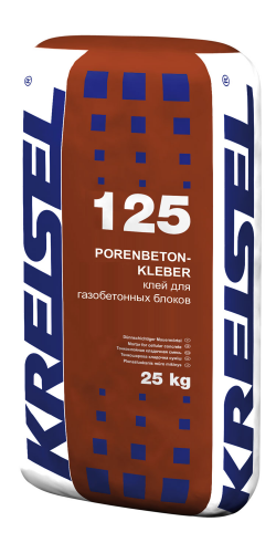 125 Кладочная смесь для газобетона PORENBETON-KLEBER КРАЙЗЕЛЬ